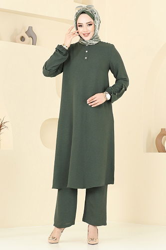 moda selvim Combined 4012MH427 Khaki - Thumbnail