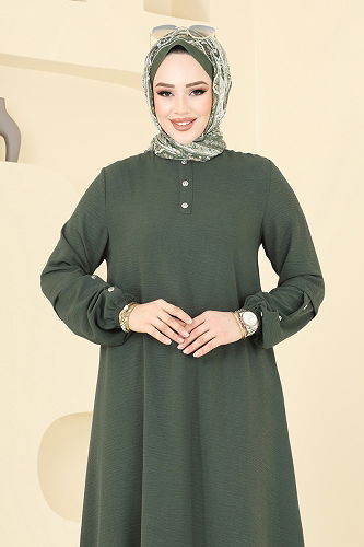 moda selvim Combined 4012MH427 Khaki - Thumbnail