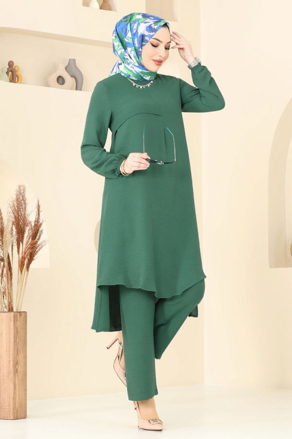 Modaselvim NET 20%+20% DISCOUNT IN THE CARD Combined 4013MH427 Emerald