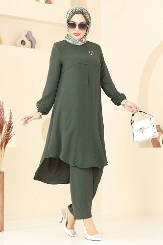 moda selvim Combined 4013MH427 Khaki - Thumbnail