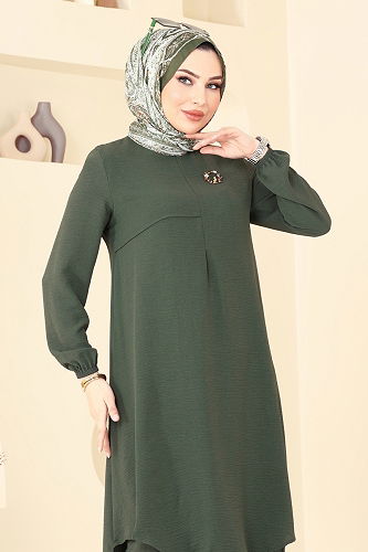 moda selvim Combined 4013MH427 Khaki - Thumbnail