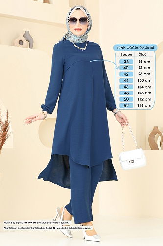 moda selvim Combined 4013MH427 Navy Blue - Thumbnail