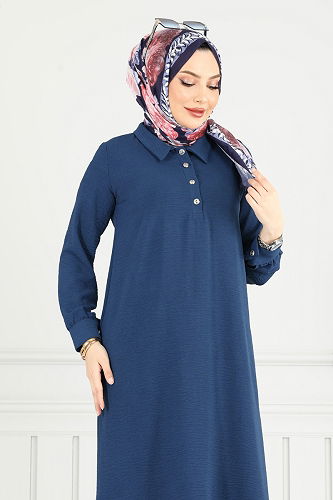 moda selvim طقم ازرق 4014MH427 - Thumbnail