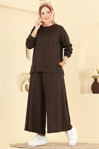 moda selvim Combined 4025HN394 Brown - Thumbnail