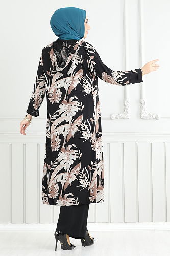 moda selvim Combined 4030BG354 Black - Thumbnail