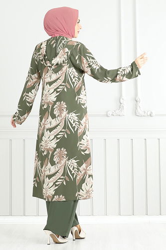 moda selvim Combined 4030BG354 Khaki - Thumbnail