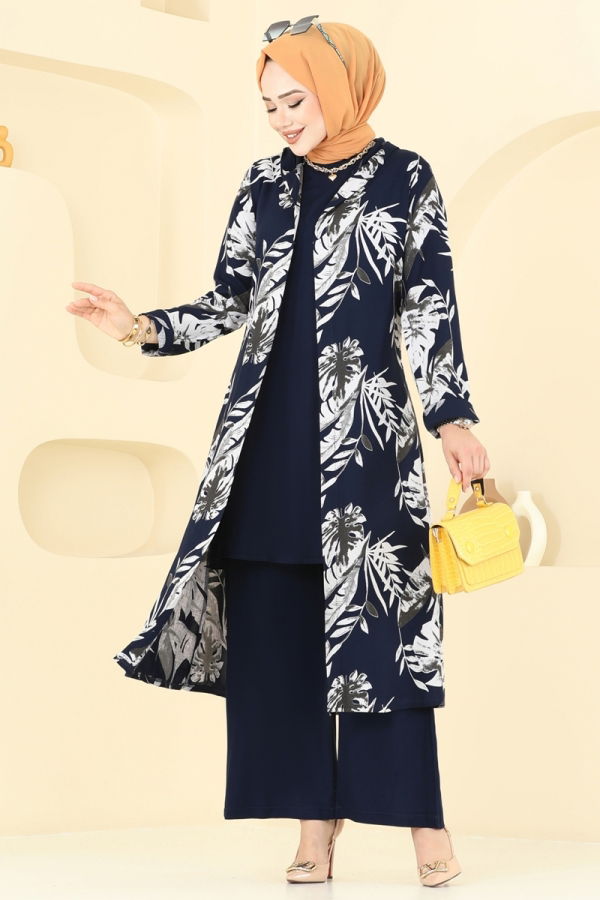 Modaselvim NET 20%+20% DISCOUNT IN THE CARD Combined 4030BG354 Light Navy Blue
