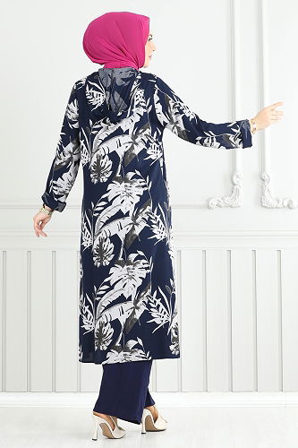 moda selvim Combined 4030BG354 Navy Blue - Thumbnail