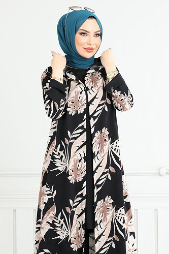 moda selvim Combined 4030BGS895-M Black - Thumbnail