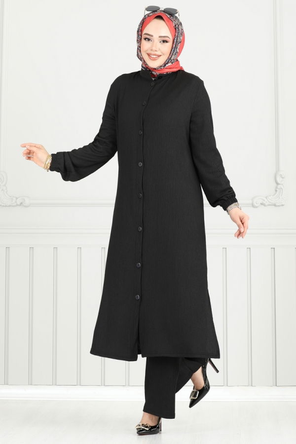 Modaselvim خصم صافٍ20%+20% في سلة التسوق طقم أسود 403DVL817