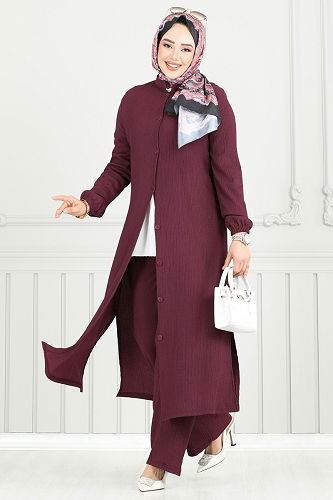 moda selvim Combined 403DVL817 Damson - Thumbnail