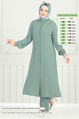 moda selvim Combined 403DVL817 Light Mint - Thumbnail