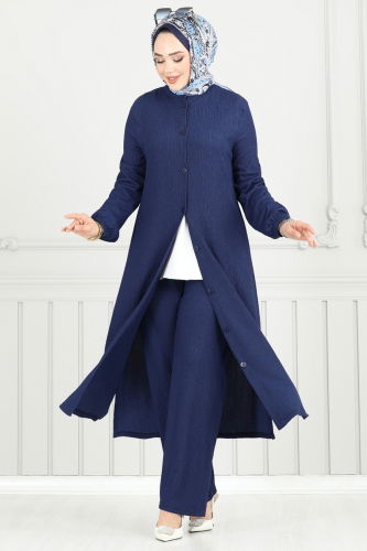 moda selvim Combined 403DVL817 Navy Blue - Thumbnail