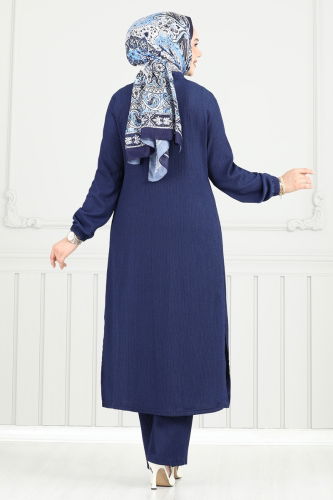 moda selvim Combined 403DVL817 Navy Blue - Thumbnail