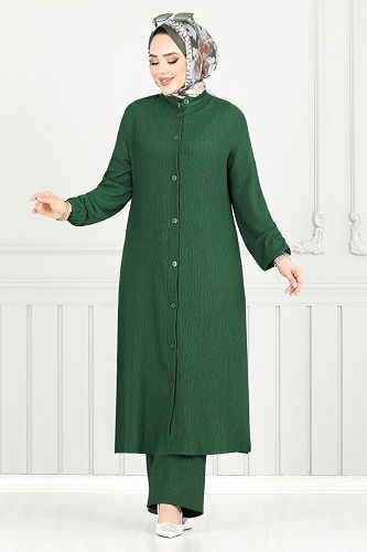 moda selvim Combined 404DVL897-M Emerald - Thumbnail