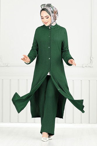 moda selvim Combined 404DVL897-M Emerald - Thumbnail