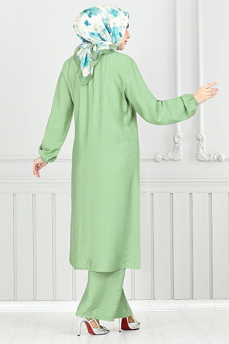 moda selvim Combined 4075PM1063-M Almond Green - Thumbnail