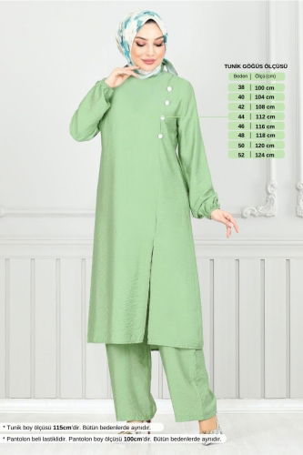 MRV P.M. - طقم أخضر عشبي 4075PM1063-M