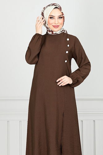 moda selvim Combined 4075PM1063-M Brown - Thumbnail