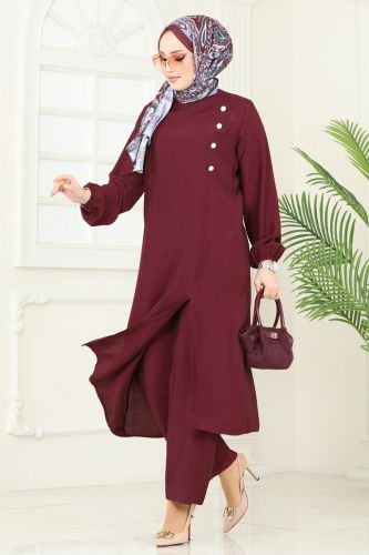 P.R.M. - Combined 4075PM271 Burgundy