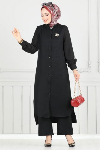 D.V.L. - طقم أسود 407DVL817