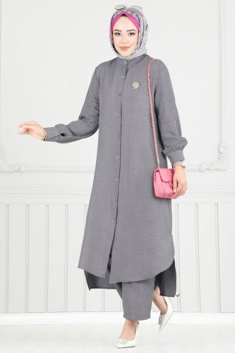D.V.L. - طقم رمادي 407DVL817