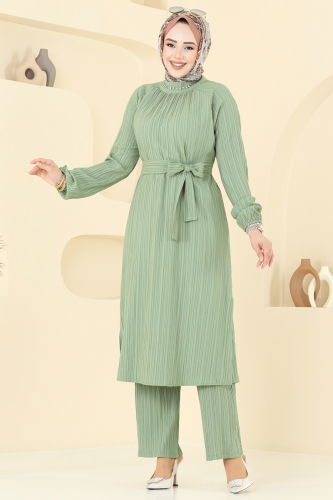 moda selvim Combined 4085PM271 Almond Green - Thumbnail