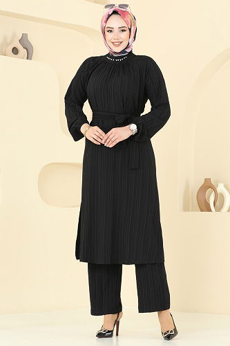 moda selvim Combined 4085PM271 Black - Thumbnail