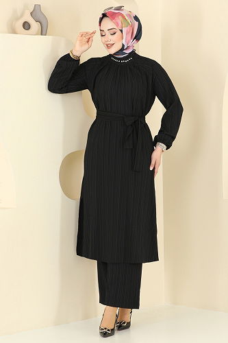 moda selvim Combined 4085PM271 Black - Thumbnail