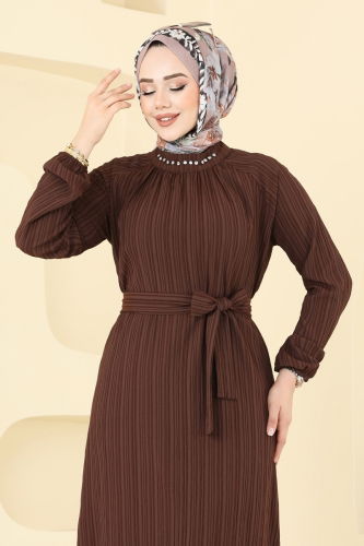 moda selvim Combined 4085PM271 Brown - Thumbnail