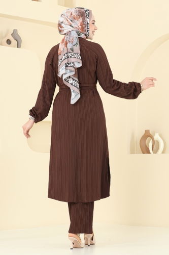 moda selvim Combined 4085PM271 Brown - Thumbnail