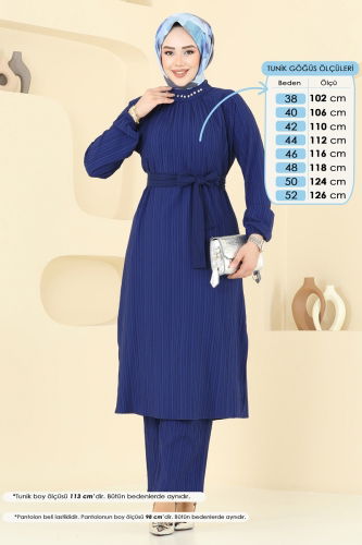 moda selvim Combined 4085PM271 Navy Blue - Thumbnail