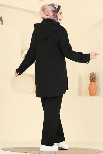 moda selvim Combined 4091ORG1169 Black - Thumbnail