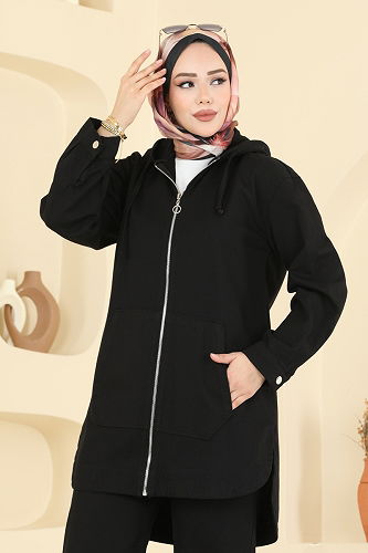 moda selvim طقم أسود 4091ORG1169 - Thumbnail