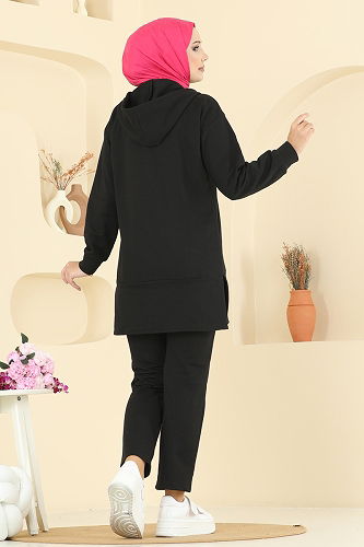 moda selvim Combined 4092TEG847 Black - Thumbnail