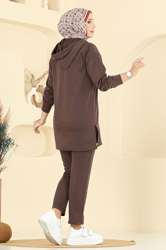 moda selvim Combined 4092TEG847 Brown - Thumbnail