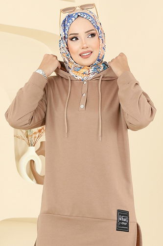 moda selvim طقم لاتيه 4092TEG847 - Thumbnail