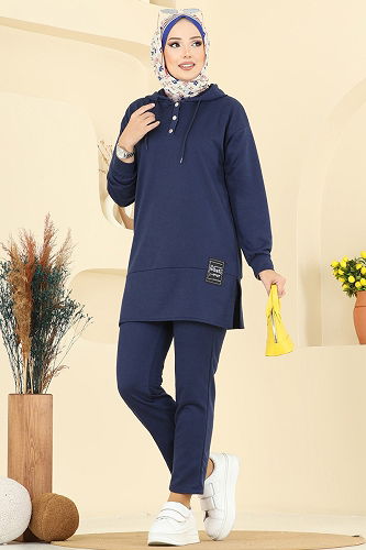 moda selvim Combined 4092TEG847 Navy Blue - Thumbnail