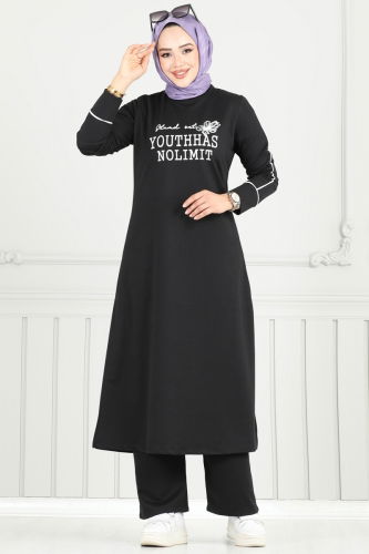 moda selvim Combined 4098PM271 Black - Thumbnail
