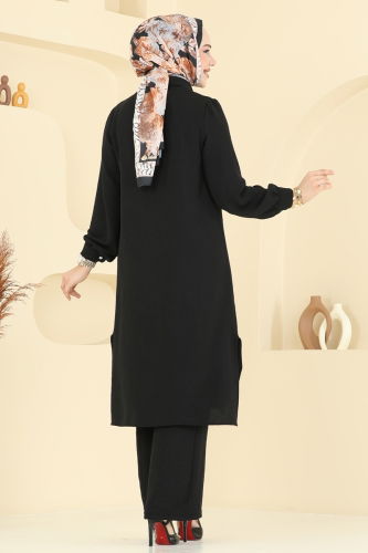 moda selvim Combined 409DVL817 Black - Thumbnail