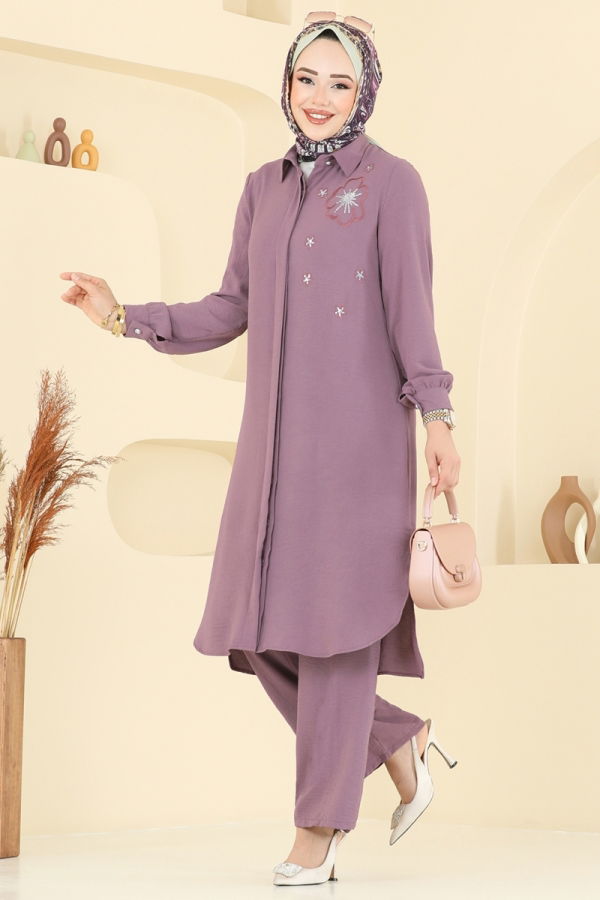 Modaselvim NET 20%+20% DISCOUNT IN THE CARD Combined 409DVL817 Dark Lilac