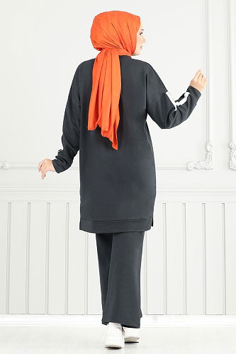 moda selvim Combined 4107PM1063-M Anthracite - Thumbnail