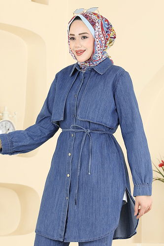 moda selvim Combined 4115FVN1181 Denim - Thumbnail