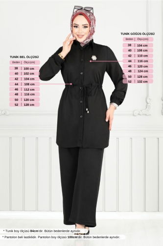 MRV D.V.L. - طقم أسود 411DVL897-M