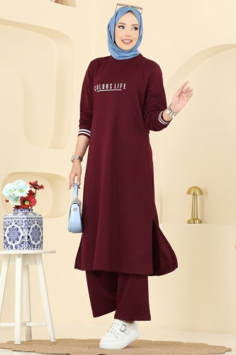 P.R.M. - Combined 4122PM271 Burgundy