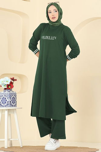 moda selvim Combined 4122PM271 Emerald - Thumbnail