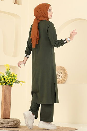 moda selvim Combined 4122PM271 Khaki - Thumbnail