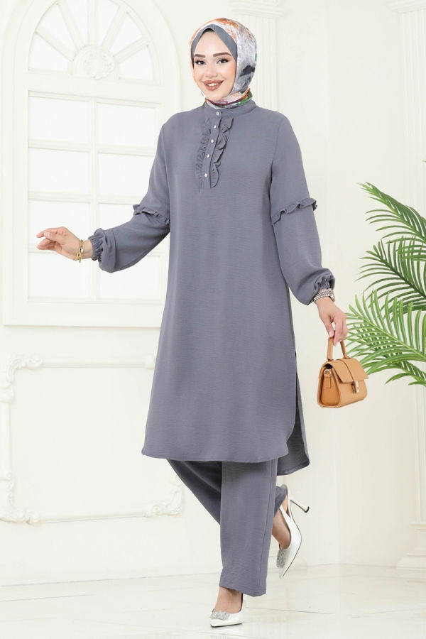 Modaselvim خصم صافٍ20%+20% في سلة التسوق طقم رمادي 412DVL817