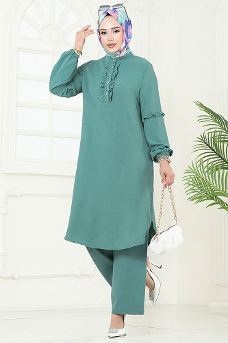 moda selvim Combined 412DVL817 Mint - Thumbnail