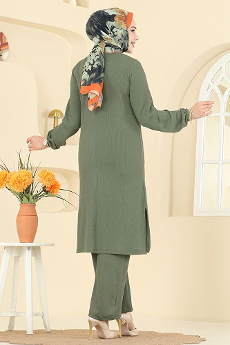 moda selvim Combined 4136PM271 Almond Green - Thumbnail